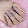 Picture of Diamond Gel Nail Polish,Reflective Glitter Gel Polish, Sparkly Shiny Gel Nail Art Varnish Manicure,UV Lamp Curing Required Nail Gel for Beginners DIY at Home RAR80