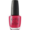 Picture of OPI Nail Lacquer Cyber Cherry on Top | Opaque Bright Pink Metallic Chip Resistant Nail Polish | Metallic Mega Mix Collection