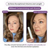 Picture of Rumi Cosmetiques VolumeCare+ Mascara For Older Women - Extreme Length and Volume 2-in-1 Formula - No Clumps, Long-Wearing, Hypoallergenic Mascara For Sensitive Eyes (Dark Brown)