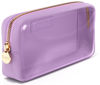 Picture of Embla Clear Cosmetic Bag Makeup Bag, Clear Zipper Pouch Cosmetics Bags Cute Womens Make Up Pouches, Clear Toiletry Travel Bag Tote, Preppy Purse Cosmetic Organizer Mini Small Large Makeup Bags, Grape
