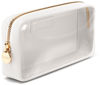 Picture of Embla Clear Cosmetic Bag Makeup Bag, Clear Zipper Pouch Cosmetics Bags Cute Womens Make Up Pouches, Clear Toiletry Travel Bag Tote, Preppy Purse Cosmetic Organizer Mini Small Large Makeup Bags, White