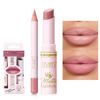Picture of USHAS Lipstick and Lip Liner Combo Set 2 in 1 Waterproof Lipstick for Women Lip liner Set Long Lasting Lipstick, Matte Lipstick Pen with Lip Liner Set Makeup Kits (S12, Pack of 1)