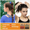 Picture of 24 Pcs Boho Hair Tie Bracelets, 4 Styles Cute Elastics for Thin and Thick Hair/Pony Tails, 6 Colors No-Damage Accessories (I-Boho)
