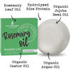 Picture of Rosemary Oil Shampoo Bar for Hair Growth, Strengthening. With Rice Protein, Jojoba, Castor Oil. Eco Friendly, Vegan. Color Safe, pH Balanced. No Harsh Chemicals. Higher Concentration Than Liquid