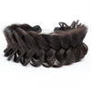 Picture of DIGUAN Wide Messy Braided Headband With Teeth Synthetic Hair Plaited Headband High Elasticity Braids Chunky Fishtail Braided Hair Band Hairpiece for Girls Women (Dark Chocolate)