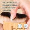 Picture of Ultra Soft Self Tanner Brush - Kabuki Brush for Body Foundation & Makeup, Blending Applicator for Tanner, Self Tanning Mitt, Achieves Sunless Streak-Free Fake Tan, Durable & Easy to Clean