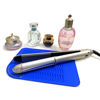 Picture of Heat Resistant Mat for Curling Irons, Hair Straightener, Flat Irons and Hair Styling Tools 9" x 6.5", Blue