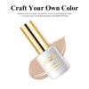 Picture of Imtiti Nude Gel Nail Polish, 1 Pcs 0.5 Fl Oz Nude Brown Gel Polish Soak Off LED U V Nail Gel Polish Neutral Skin Tones Gel Nail Polish DIY Nail Art Starter Manicure Salon Gel Nail Kit for Women Girls