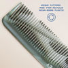 Picture of WAVEY Quality Hair Comb for Men and Women, Recycled Ocean Plastic, 7 Inches length perfect for home and travel, Wide and Fine Tooth for thick, thin, wavy, straight and curly hair styling - GREEN
