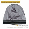 Picture of FocusCare Adjustable Sleeping Cap,Adjustable Elastic Snug Women Curly Hair Light Heather Grey