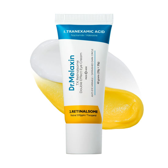 Picture of Dr.Melaxin TX Tranexamic Acid Retinalsome Eye Cream with Adenosine Niacinamide for Fine Lines, Wrinkles & Dark Spots | Daily Anti-Aging Under Eye Care | 40g - Korean Skincare