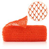 Picture of ZOCY African Net Sponge, Authentic Exfoliating Body Scrubber for Bath and Shower, Multiple Textures with Gentle Deep Exfoliating and Rich Lather for All Skins (Orange)