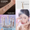 Picture of Eye Glitter Liquid Eyeshadow Eyeliner Set(6Pcs), Glittery Korean Makeup Bling Under Eye Shadows, Shimmer Tear Drop Eye Make Up Gift Kit, Quick-Dry, Long-Lasting Loose Glitter Glue for Crystal Makeup