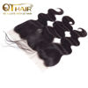 Picture of QTHAIR 16A 13x4 Full Lace Frontal HD Lace Frontal 16inch 100% Unprocessed Brazilian Virgin Body Wave Human Hair Frontal Natural Color Free Part Ear To Ear