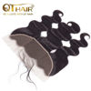 Picture of QTHAIR 16A 13x4 Full Lace Frontal HD Lace Frontal 16inch 100% Unprocessed Brazilian Virgin Body Wave Human Hair Frontal Natural Color Free Part Ear To Ear