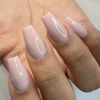 Picture of DND DC Gel Polish Set, Pink Collection, UV/LED Gel Polish and Air Dry Nail Lacquer, Matching Chip-Free Polish Duo, 078 Rose Beige, 0.5 Fl Oz