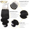 Picture of QTHAIR 12A Brazilian Body Wave Lace Closure Free Part 4×4 12inch Brazilian Body Wave Virgin Human Hair Swiss Lace Closure