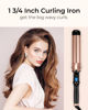 Picture of 1 3/4 Inch Extra Long Barrel Curling Iron, 1.75 Large Barrel for Long Hair Ceramic Tourmaline