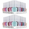 Picture of Nicole Miller Mini Nail Polish Set - Glossy, Vibrant Colors for Fingernails & Toenails, 2 Pack Trendy Collection