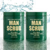 Picture of Body Prescriptions Men’s Exfoliating Body Scrub - Ultimate Skin Cleansing Wash in Jar with Twist-Top Lid, For All Skin Types, 21 Ounce (Pack of 2), Aloe Vera