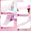 Picture of Lash Tape for Eyelash Extensions,Eyelash Tape Silicone Gel Eyelash Extension Tape for Sensitive Skin Pain-Free Removal Breathable Micro-Porous Lash Extensions Tape (1in x 4yd, 2Rolls,Purple)
