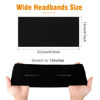 Picture of 6 Pack Wide Headbands for Women, Non Slip Head Bands for Women's Hair Cotton Stretchy Hair Bands for Daily Workout Yoga Running
