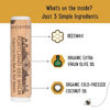 Picture of Portland Bee Balm All Natural Handmade Beeswax Based Lip Balm, Unscented 9 Count