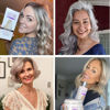 Picture of Bold Uniq Purple Shampoo - Remove Yellow Tones & Condition Damaged Hair - For Blonde, Silver or Grey Hair - Paraben & Sulfate Free, Vegan - 8 fl oz