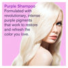 Picture of Bold Uniq Purple Shampoo - Remove Yellow Tones & Condition Damaged Hair - For Blonde, Silver or Grey Hair - Paraben & Sulfate Free, Vegan - 8 fl oz