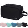 Picture of Narwey Toiletry Bag for Men Travel Toiletry Organizer Traveling Dopp Kit Shaving Bag for Toiletries Accessories (Black)