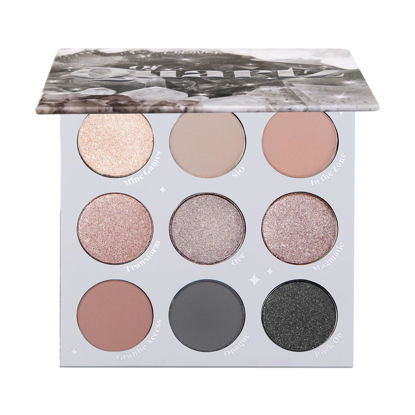 Picture of ColourPop Of Quartz Shadow Palette - Neutral Taupe Palette with Metallic and Matte Finishes - High-Pigment Makeup with a Long-Wearing Formula (0.3 oz)