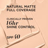 Picture of IT Cosmetics CC+ Cream Natural Matte Foundation with SPF 40 - Shine-Reducing & Long-Wear Full Coverage Foundation For Oily Skin - With Hyaluronic Acid - Non-Comedogenic, Fair Beige - 1.08 fl oz