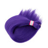 Picture of Dorsanee Purple Braiding Hair Pre Stretched 20 Inch 3 Packs Professional Easy Braiding Hair for Crochet Braids Twists Locs Hair Soft Yaki Texture Hot Water Setting Synthetic Hair Extensions