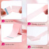 Picture of Lash Tape for Eyelash Extensions,Eyelash Tape Silicone Gel Eyelash Extension Tape for Sensitive Skin Pain-Free Removal Breathable Micro-Porous Lash Extensions Tape (1in x 4yd, 2Rolls,Pink)