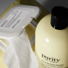 Picture of philosophy purity made simple one-step facial cleansing cloths - easily removes makeup, dirt & oil on the go - skin is left clean and comfortable with no rinsing needed - 30 ct.