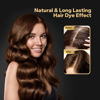 Picture of HyperHair Chestnut Brown Hair Dye Shampoo, Shampoo for Color Treated Hair, Hair Dye for Covering Gray Hair, Shampoo for Gray Hair, Suitable for Women & Men, Hair Dye Shampoo 3 In 1