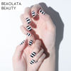 Picture of Beaolata Nail Polish Strips, 32 Nail Wraps, Nail Stickers, Gel Nail Strips, Easy Apply& Remove, Long Lasting, Salon Quality (Zebra Black&White)