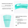 Picture of Detangling Hair Brush, Detangling brush for Adults and Kids, Comb Set for Kinky Curly Coily and Wavy Hair, For Wet and Dry Hair, Afro American Type 3a-4c, Comfortable Grip, Easy to Clean(Pinkgreen)