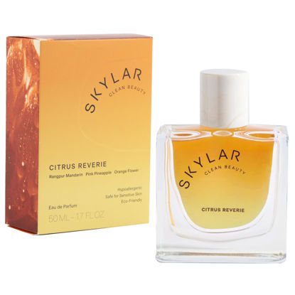 Picture of Skylar New Citrus Reverie Eau de Parfum-Hypoallergenic Clean Perfume for Women & Men, Vegan, Safe for Sensitive Skin-Fruity Floral Scents, Madarin, Orange, Pinapple-50mL /1.70 Fl Oz
