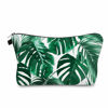 Picture of Cute Travel Makeup Bag Cosmetic Bag Small Pouch Gift for Women (Leaves)