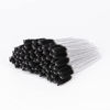 Picture of i-Laesh Crystal Mascara Wands Disposable, Eyebrow / Eyelash Brushes for Eyelash Extensions, Lashes Makeup Tool 100 Pcs（Black +）