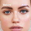 Picture of Lashes Natural Look Faux Mink Eyelashes Wispy Clear Band Lashes Fluffy 16mm Natural False Lashes Cat Eye Short Strip Lashes Pack 14 Pairs