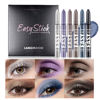 Picture of LANGMANNI Eyeshadow Stick, 6 PCS Waterproof Multi-Color Eyeshadow Pen Set, Creamy Long-Lasting Eye Makeup Kit, Natural & Shimmer Shades Contour Stick, Perfect Gifts For Women (#D)