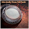 Picture of FNNZ Unicorn Chrome Nail Powder, Aurora Unichrome Mermaid Aurora Nail Powder Pigment Pearlescent Nail Art Glitter Decoration for Home DIY Nail Salon Manicure - Sunset Glow