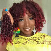 Picture of The BOHOBABE Crochet Passion Twist Hair Pretwisted 10 Inch Short Pre-looped Passion Twist Crochet Braiding Hair 8 Packs (T118)