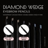 Picture of Eye Embrace Liz: Medium Gray Eyebrow Pencil - Waterproof, Double-Ended Automatic Angled Tip & Spoolie Brush, Cruelty-Free