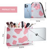 Picture of WLLWOO WLLWOO 2pcs Travel Make Up Bags-Cosmetic Bag Nylon Waterproof Large Wide Zipper Coin Purse Travel Toiletry Small Makeup Pouch For Women