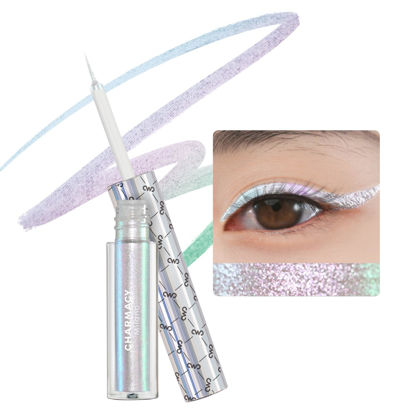 Picture of CHARMACY Chameleon Liquid Eyeliner, Liquid Glitter Eyeliner, Highly Pigmented, Metallic MultiColor Shifting waterproof Eyeliner, Ultra-Fine Tip, Longwearing, Smudge-proof (#303)