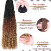 Picture of Beverlee 30 Inch Boho Box Braids 8 Packs Goddess Box Braids Bohemian Box Braids Crochet Hair Crochet Box Braids with Curly Ends Pre-looped Synthetic Long Crochet Hair for Black Women 53#