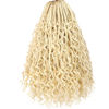 Picture of Beverlee 14 Inch Boho Box Braids 8 Packs Goddess Box Braids Crochet Hair Bohemian Hippie Braids Braiding Hair Box Braids with Curly Ends Messy Pre-looped Synthetic Crochet Hair for Women 613#